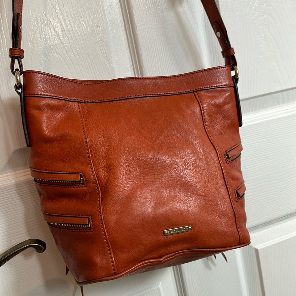 Genuine leather Rebecca Minkoff bag